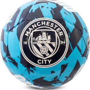 Hy-Pro Officially Licensed Manchester City F.C. Football – Size 5, Graffiti Design, Man City Merchandise, Training, Match, Collectible For Kids and Adults