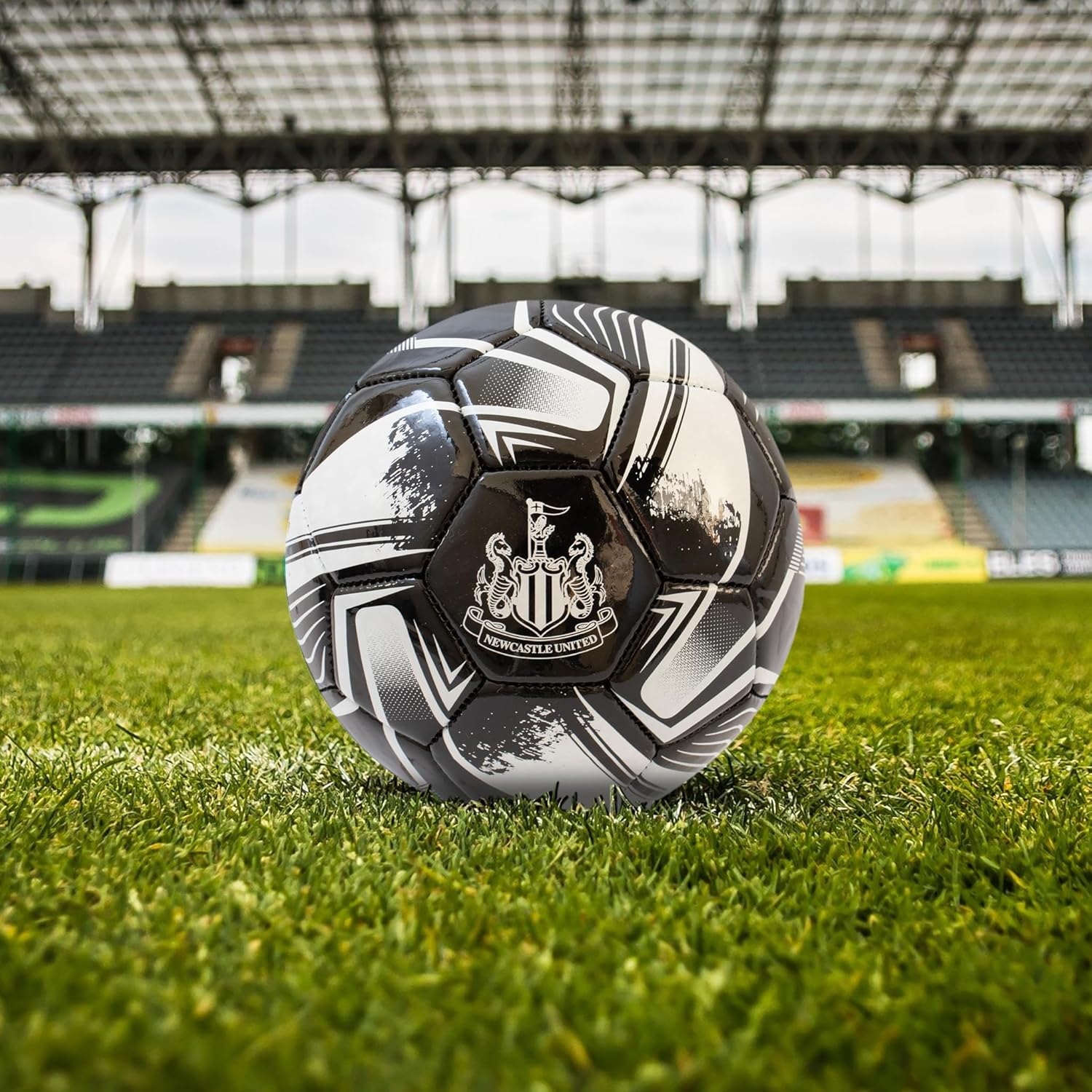 Hy-Pro Officially Licensed Newcastle United F.C. Football – Size 1, Turbine Design, Newcaslte Merchandise, Training, Match, Collectible For Kids and Adults - Image 2