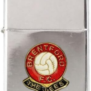 Knight Brentford football club stormproof petrol lighter