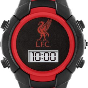 Liverpool Football Club Boy's Digital Quartz Watch with Silicone Strap LFC4001