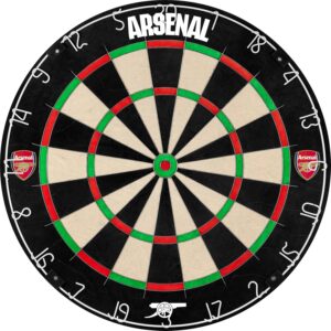 Officially Licensed Arsenal Football Club Dartboard, Crest, (DB150)
