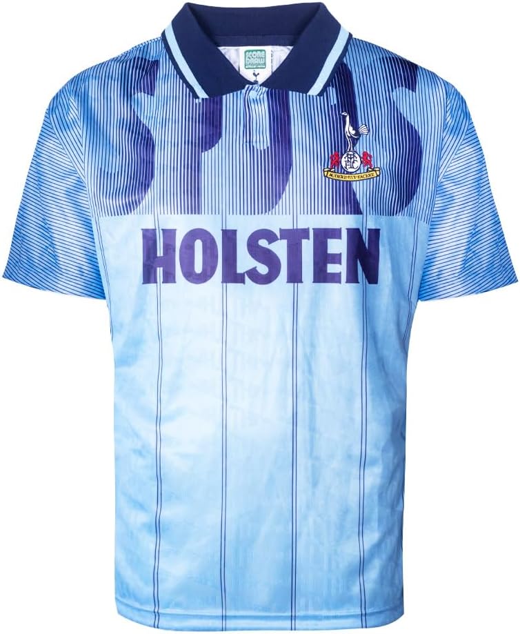 Score Draw Tottenham Hotspur 1992 Third Retro Football Shirt