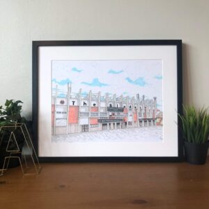 Sheffield United Football Club Bramall lane Stadium Prints Framed