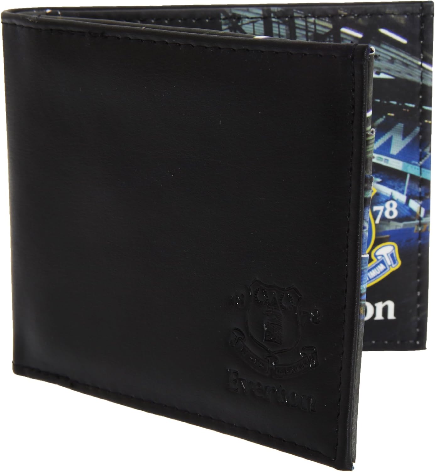 Stadium Wallet Club Crest On The Cover Pitch Panoramic View Folded Everton - Image 2