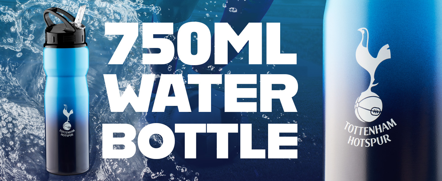 Tottenham Hotspur FC Water Bottle with Straw