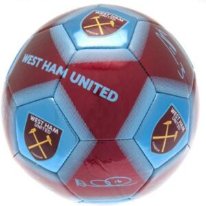 West Ham United FC Football Signature Official Merchandise