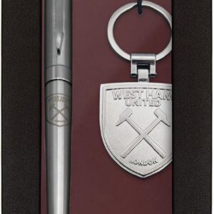 West Ham United FC Pen & Keyring Official Football Executive Gift Boxed
