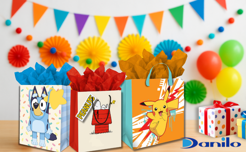 Birthday gift bags