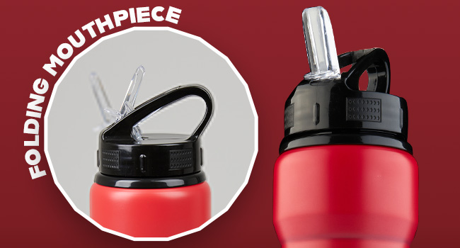 Liverpool FC Water Bottle with Straw