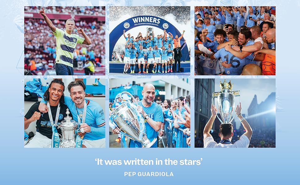 Manchester City, Treble, Win, Football, FA Cup, Premier League, Champion League, Erling Haaland, Pep