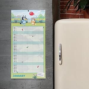bluey 2025 family organiser