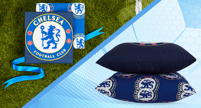 Chelsea F.C. Square Cushion Covers