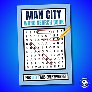 Man City Word Search Book