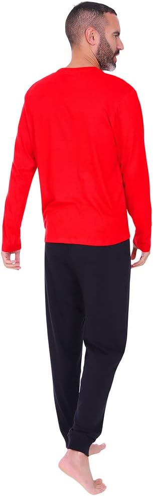 Mens Official Liverpool Football Club Red Long LFC Adults Pyjamas - Image 2