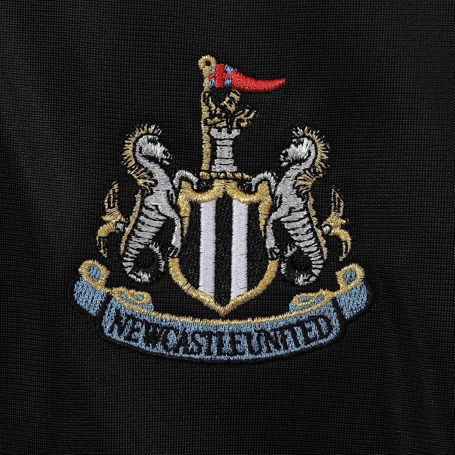 Newcastle United Mens Jacket Track Top Retro Official Football Gift - Image 2