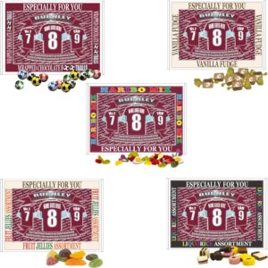 Burnley Football Shirt Personalised Gift Boxed Sweets