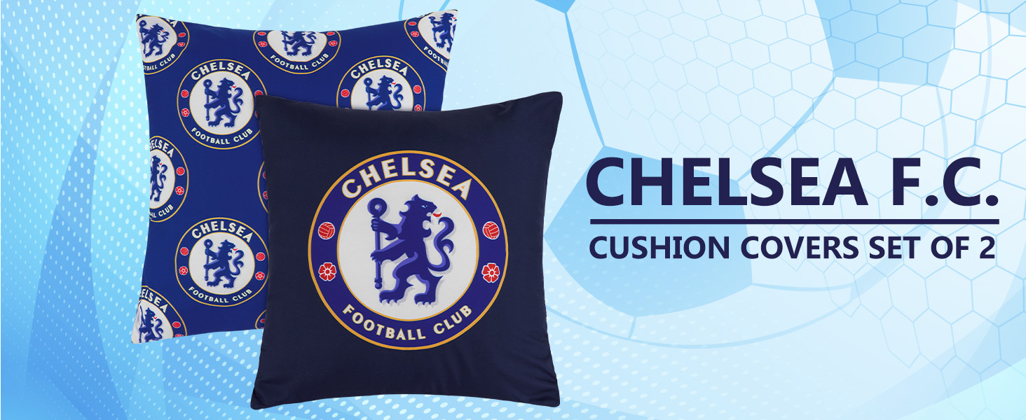 Chelsea F.C. Square Cushion Covers