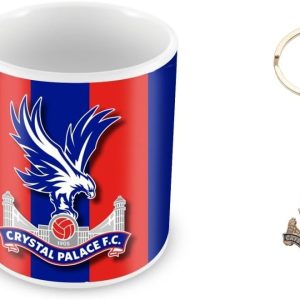Crystal Palace Crest Ceramic Mug & Keyring Gift Set