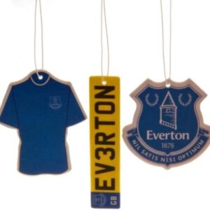 Everton F.C. 3pk Air Freshener Official Merchandise