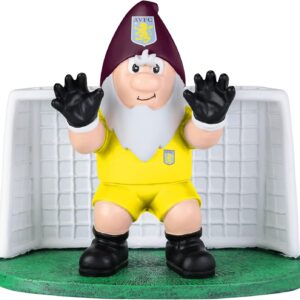 FOCO Officially Licensed Aston Villa FC Goalkeeper Football Garden Gnome