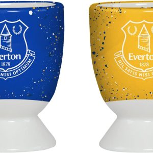 FOCO Premier League Football Everton Fan Paint Splatter Egg Cup Holders
