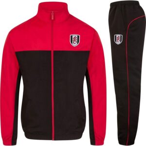 Fulham FC Official Football Boys' Tracksuit Set