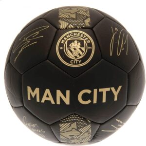 Hy-Pro Officially Licensed Manchester City F.C. Phantom Signature Football