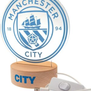 Man. City Football Club LED Crest Light