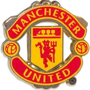 Manchester United FC Official Football Gift 1 Pack Crest Pin Badge
