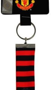 Manchester United Football Club Bar Scarf Keyring Gift
