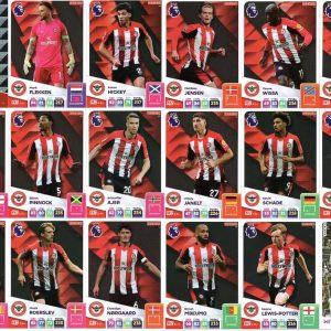 Panini Premier League 2024 2025 Brentford Base Team Cards