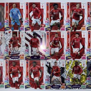 Panini Premier League Plus 2024 2025 Nottingham Forest Base Team Cards