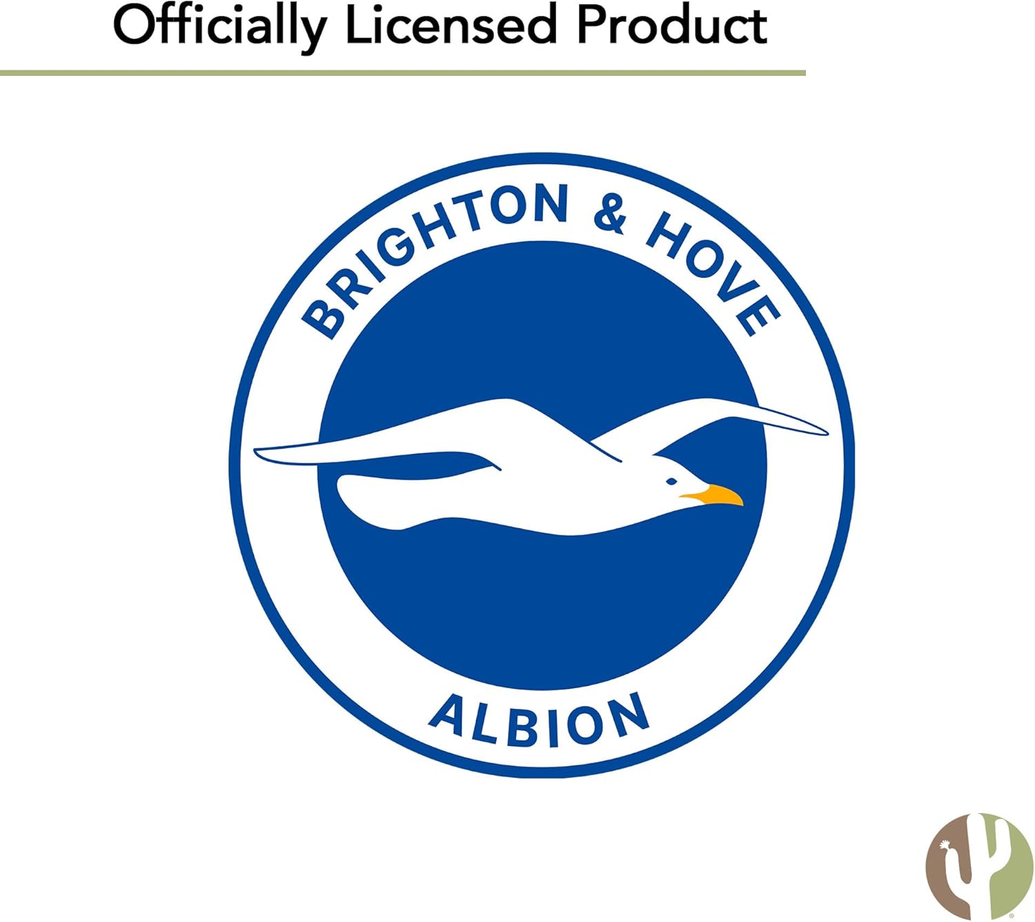 Desert Cactus Brighton & Hove Albion Keychain Bottle Opener BHAFC Seagulls Football Club Soccer Car Keys Official Fan Gear (Design A) - Image 5