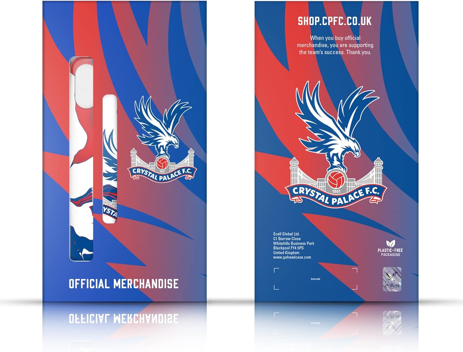 Head Case Designs Officially Licensed Crystal Palace FC Marble Crest Hard Back Case Compatible With Apple iPhone 11 - Image 3