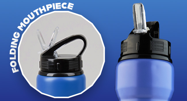 Chelsea FC Water Bottle with Straw