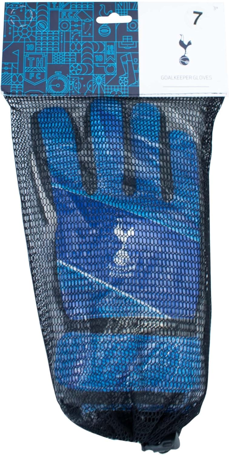 Hy-Pro Officially Licensed Tottenham FC Goalkeeper Gloves - Youth, Fuse Design, Spurs, Goalie, with Strong Palm Girp for High Performance, Boys and Girls - Image 4