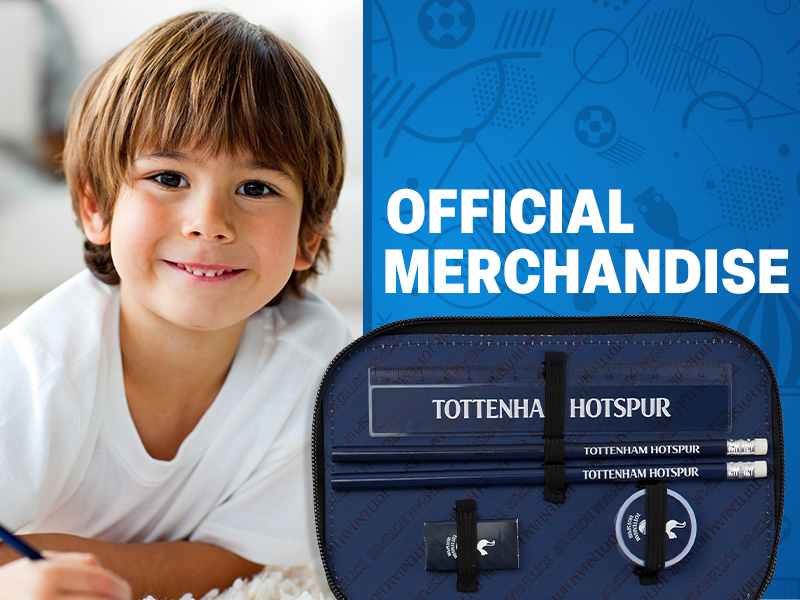 Tottenham Hotspur F.C. Filled Pencil Case, Stationery Set