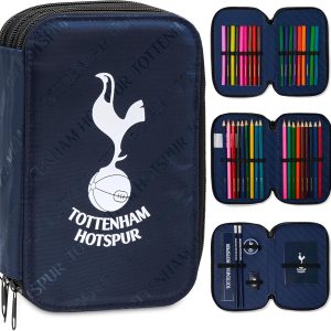 Tottenham Hotspur F.C. Filled Pencil Case, Stationery Set - School Supplies