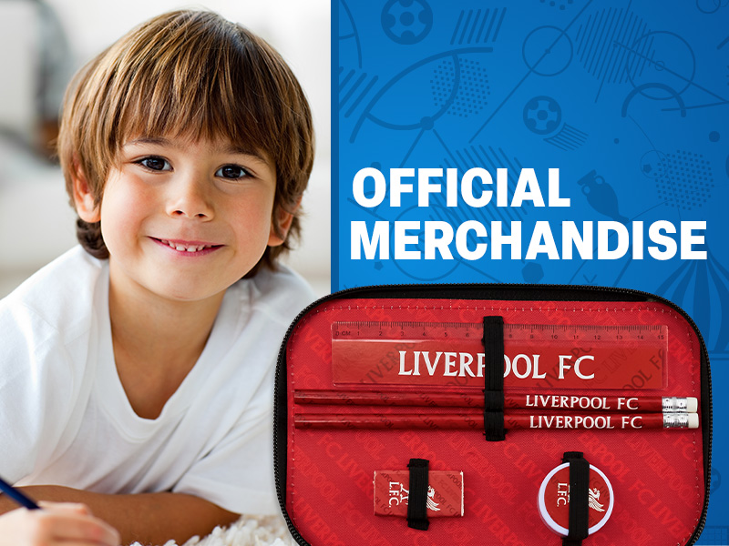 Liverpool F.C. Filled Pencil Case, Colouring and Stationery Set