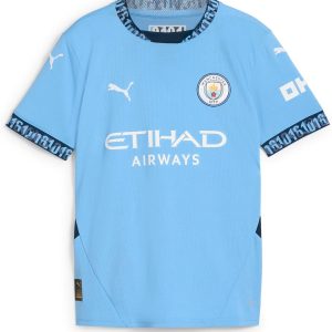 PUMA Manchester City Kids Home Shirt 2024/25 Season - Team Light Blue