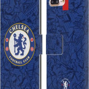 Head Case Designs Officially Licensed Chelsea Football Club Home 2019/20 Kit Leather Book Flip Case Cover Compatible With Apple iPhone 7 Plus/iPhone 8 Plus