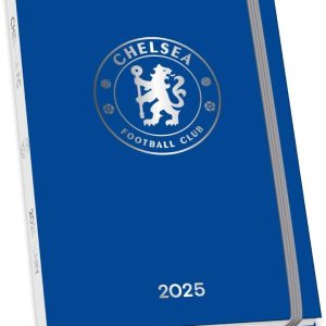 2025 Diary Chelsea FC Week to View A5 Football Diary Official Product