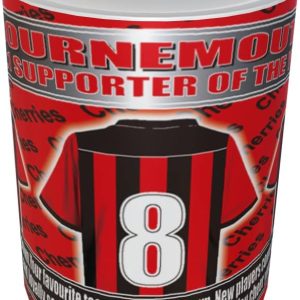 Bournemouth Football Shirt Ceramic Money Box Gift