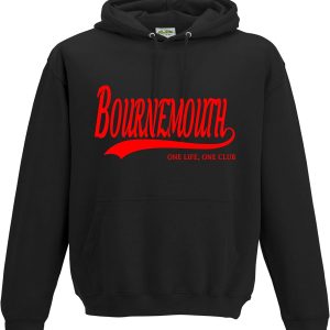 Bournemouth One Life One Club Football Fan Premium Hoodie Childrens Kids top Jumper Kids Hoodie