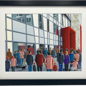 Brentford, Brentford Community Stadium. Framed, Professionally Printed Football Stadium Memorabilia Giclee Art Print