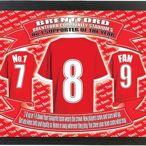 Brentford Football Shirt Picture Gift