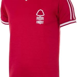 COPA Men's Nottingham Forest 1976-1977 Retro Football Shirt Retro Football Collar T-Shirt