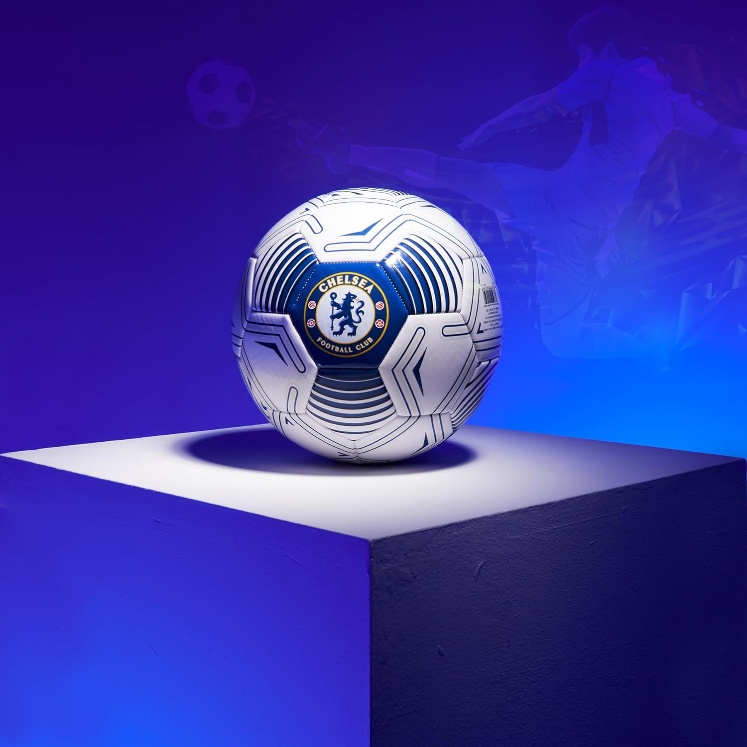 Chelsea F.C. Football Soccer Ball for Adults Teenagers Kids Training Football Size 3, 4 or 5 Merchandise - Image 2
