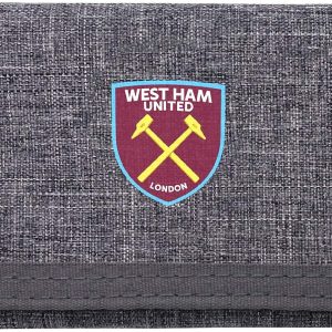 FOCO Football Club Heather Grey Wallet (West Ham United)