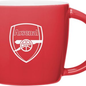 FOCO Officially Arsenal FC Sandblasted Red Football Mug
